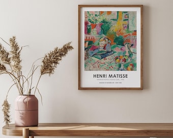 Matisse Abstract Print, Colorful Home Decor, Museum Grade Paper