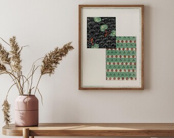 Japanese Woodblock Art Print, Shin Bijutsukai Exhibition Poster