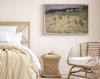 Kandinsky Baltic Sea Print – Vintage Expressionist Coastal Art