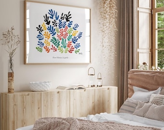 Matisse 'Le Gerbe' Cutout Print, Minimal Botanical Art