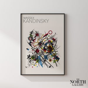 Kandinsky Art Print, Modern Art Print, Modernism, Colorful Posters, Wall Decor