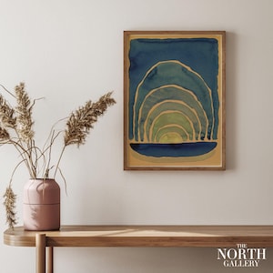 Georgia O'Keeffe Print, Light Coming on the Plains No.1, Botanical Art