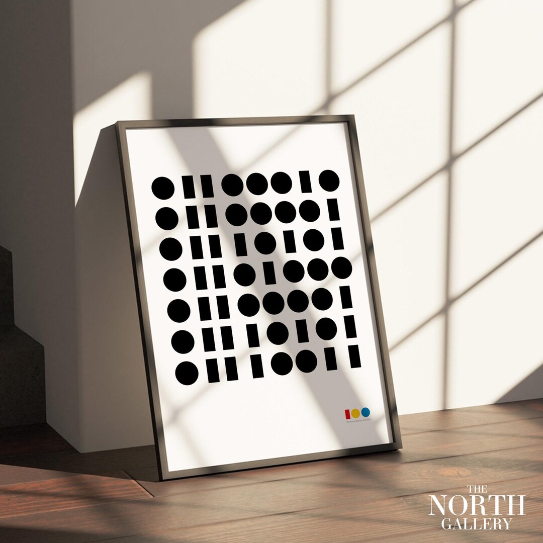 Bauhaus-作品No.11-1】 額装品・500×400／アートポスター Bauhaus-作品