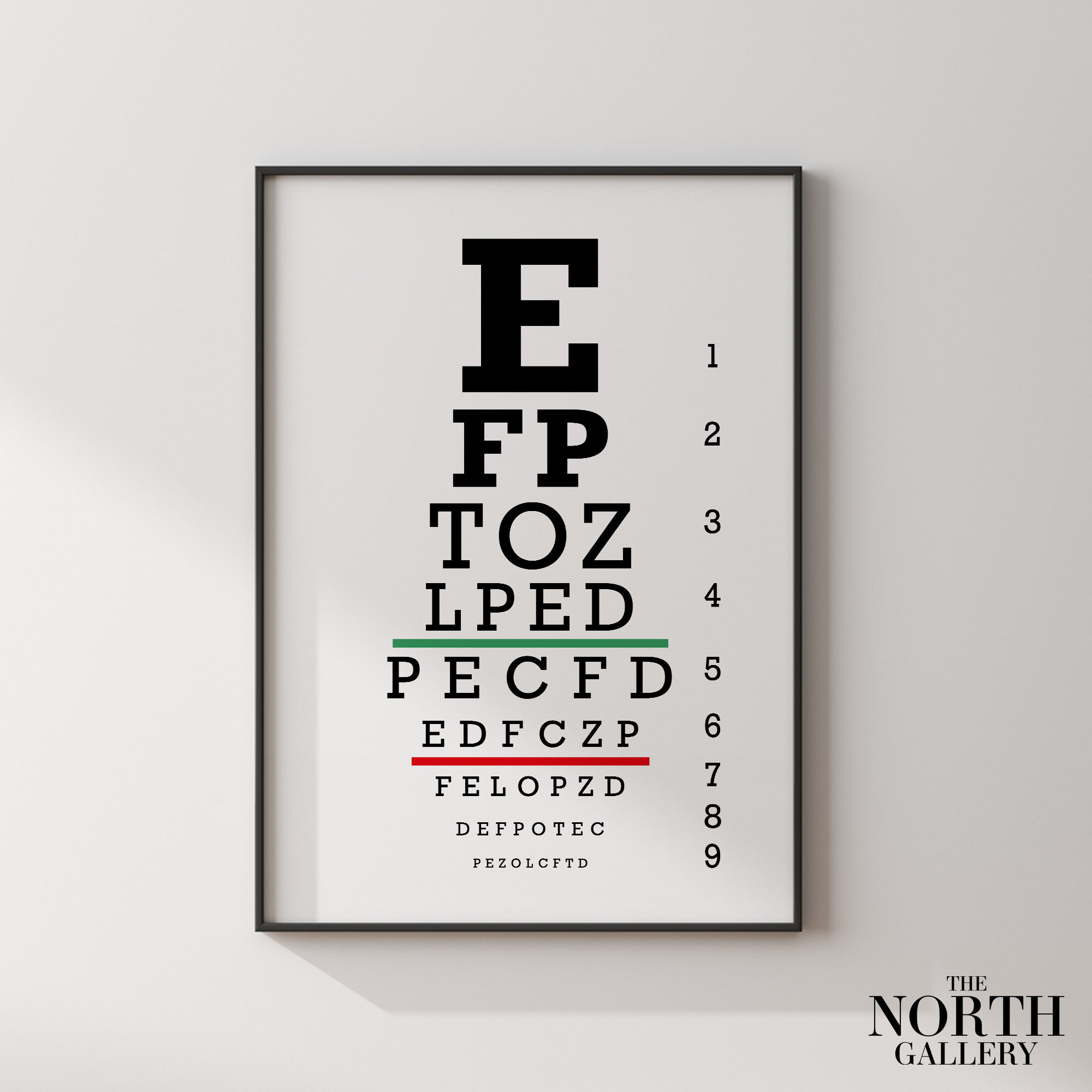 eyesight-test-print-eye-exam-chart-snellen-eye-test-chart-inspirational-wall-art-ophthalmologist-eyechart-wall-decor-vision-test-etsy