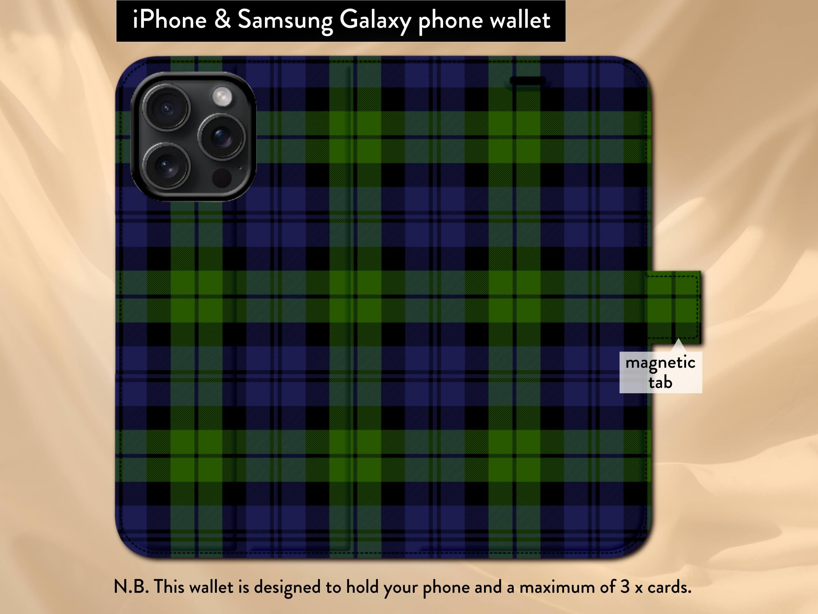 Green Plaid Wallet - Etsy