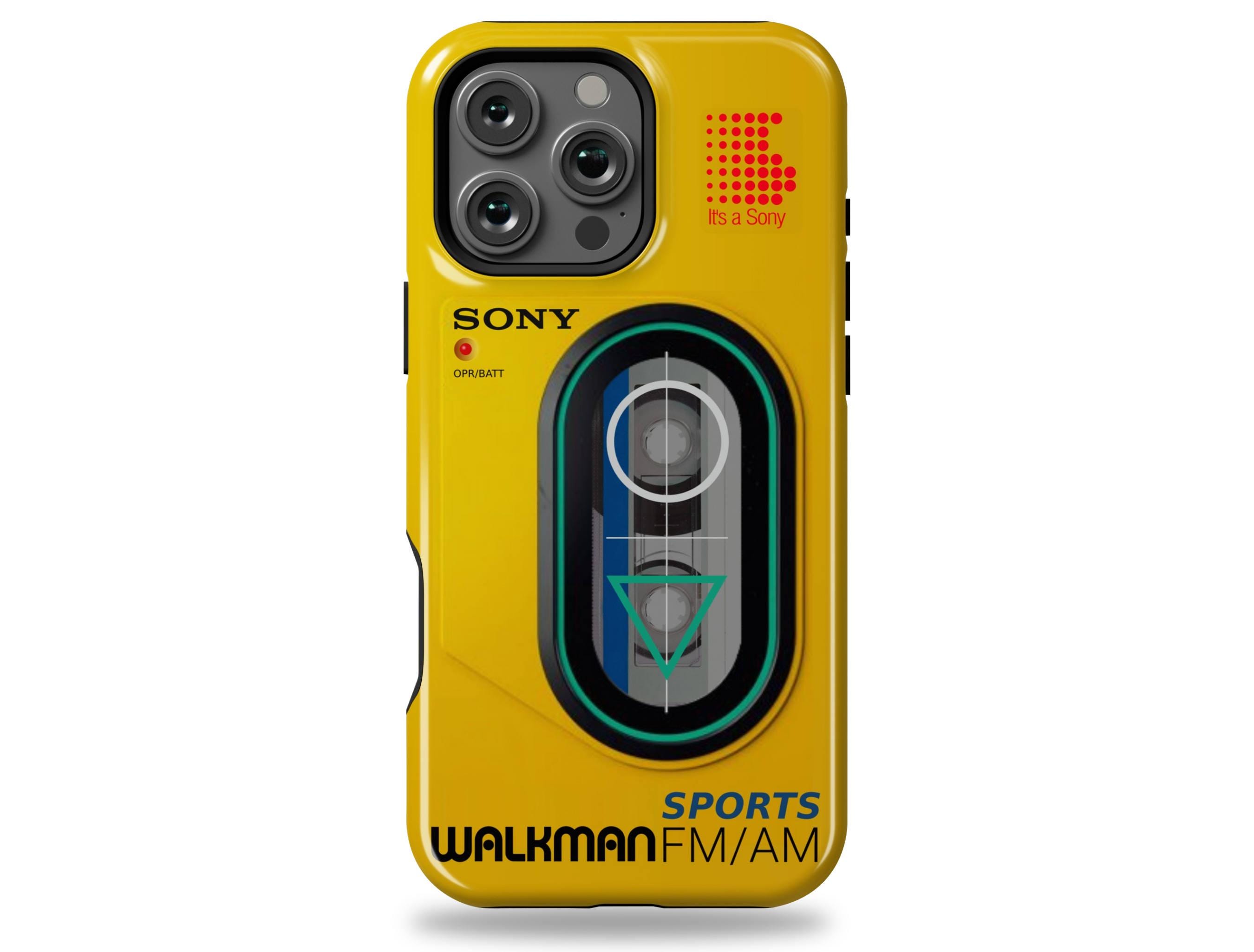 Yellow sony walkman - Etsy 日本