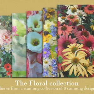 Coleção floral de 8 designs impressionantes, capa carteira tipo carteira para iPhone, modelos Apple iPhone 7,8,X,11,12,SE,13,14,15 Flower Art, Botanical