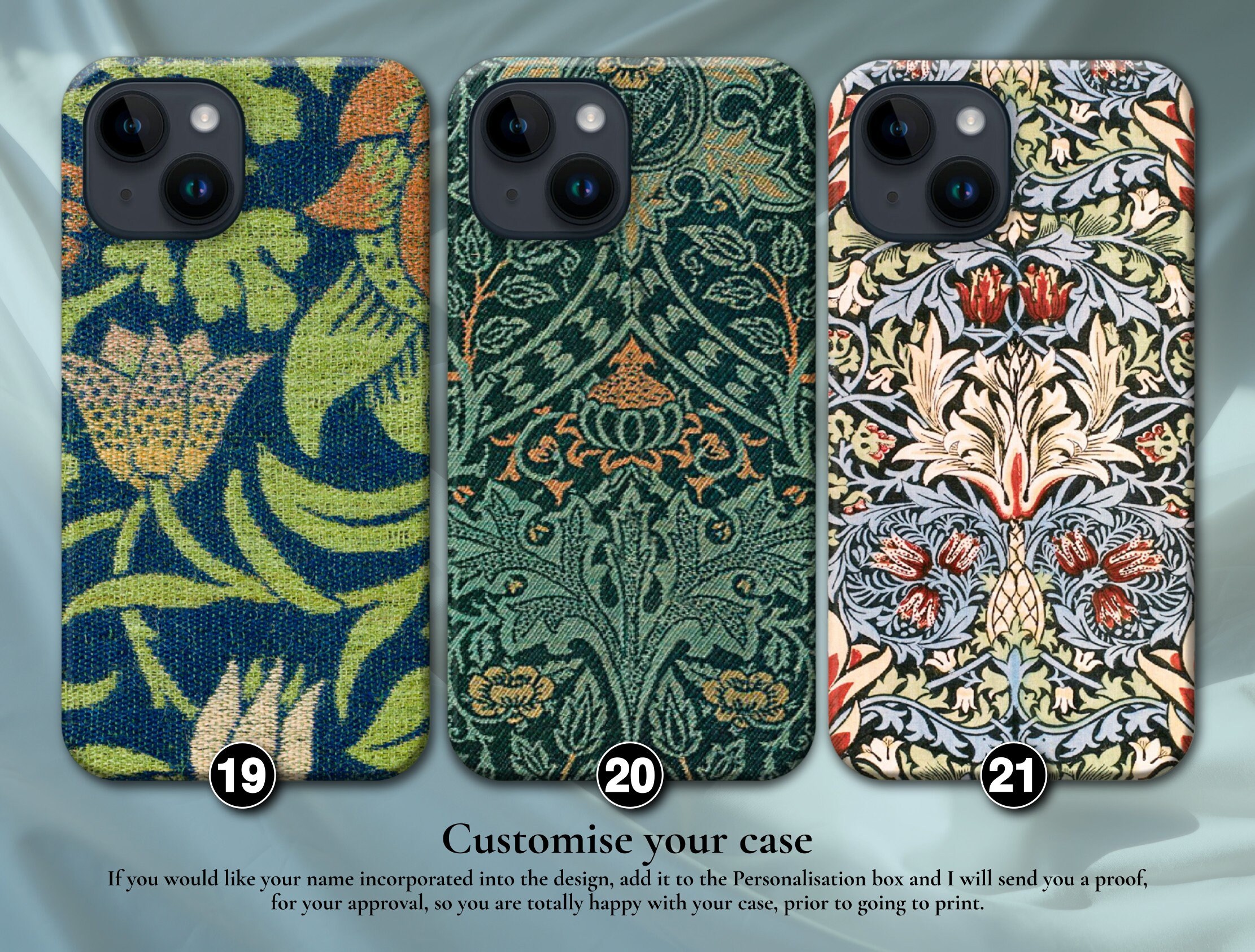 William Morris Art Nouveau Selection of 24 Classic Designs - Etsy
