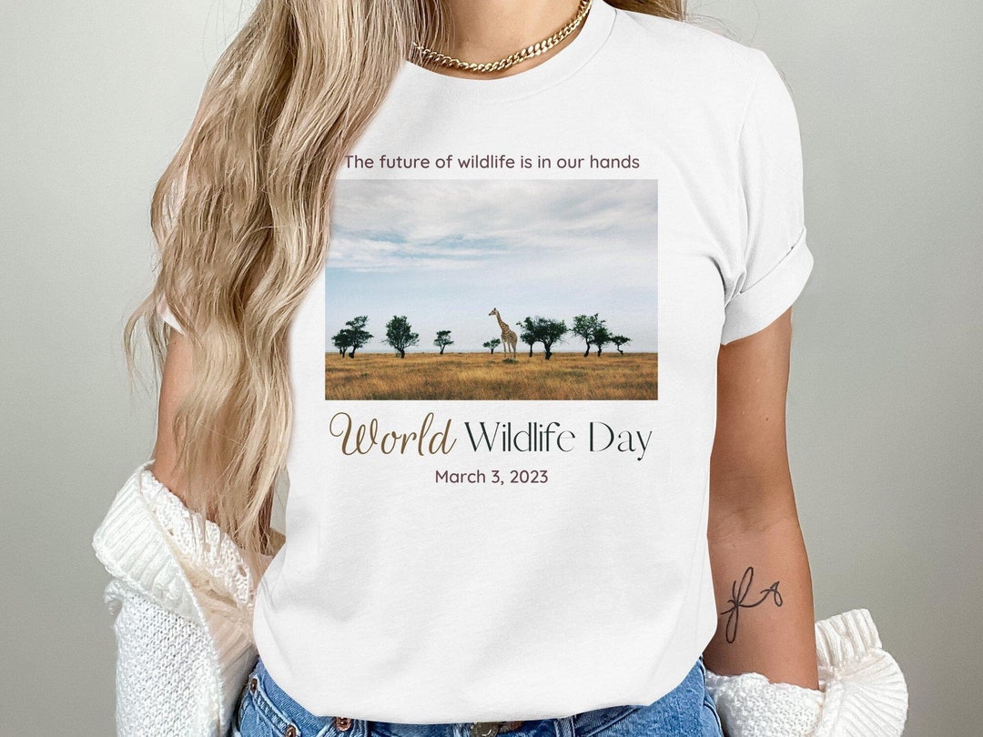 World Wildlife Day 2023, Celebration Gift, World Wildlife Gift Shirt