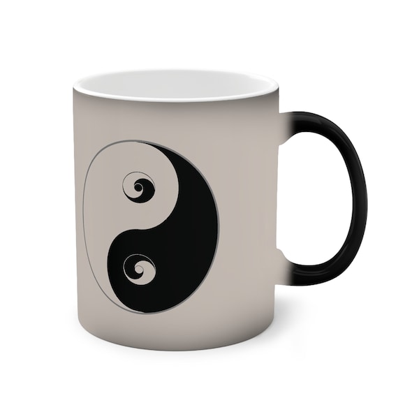 Mug thermoréactif Yin & Yang