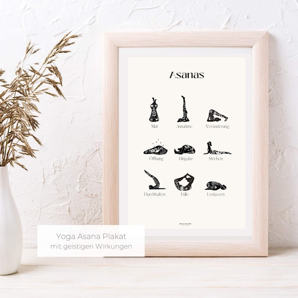 Yoga Asana Poster