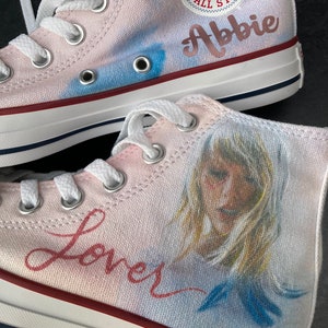 Taylor Swift Lover converse shoes