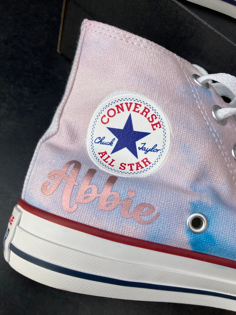 Taylor swift personalised lover converse shoes