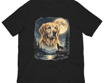 Camiseta Golden Retriever, Regalos para dueños de perros, Camiseta para amantes de la naturaleza