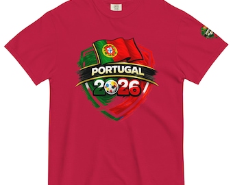 Camiseta de Portugal 2026, Camiseta de fútbol, Mundial de Portugal 2026, Camisetas de fútbol, Camiseta de equipo deportivo, Camiseta para aficionados al fútbol