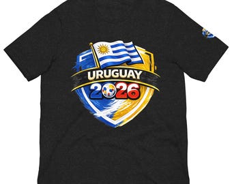 Camiseta de fútbol 2026, camisetas para el día del partido, EE. UU., Canadá, México, regalos de fútbol de Uruguay