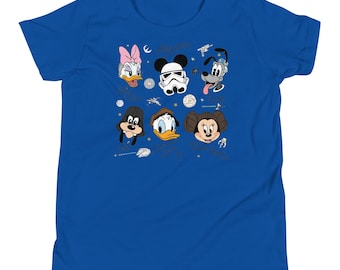 Chemises Mickey et ses amis, graphique jeunesse, t-shirt Vacances en famille à Disneyland, vacances magiques 2026, t-shirt graphique loufoque