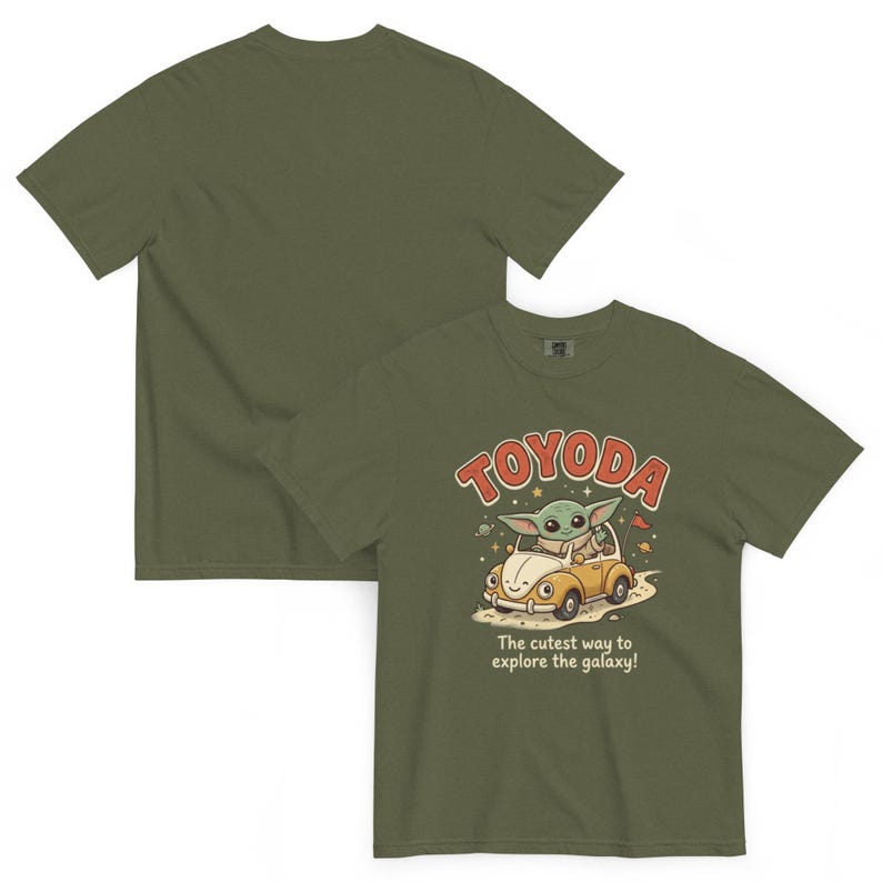 Comfort Colors Yodashirt, Mandolorian Costume, Starwars Gifts,Cute Tshirts, Starwars Birthday Shirt