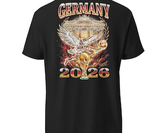 Maillot de football couleurs confort, maillot de football de l'Allemagne, tournoi de football 2026, maillots de football, maillot de l'équipe de sport, cadeau de football