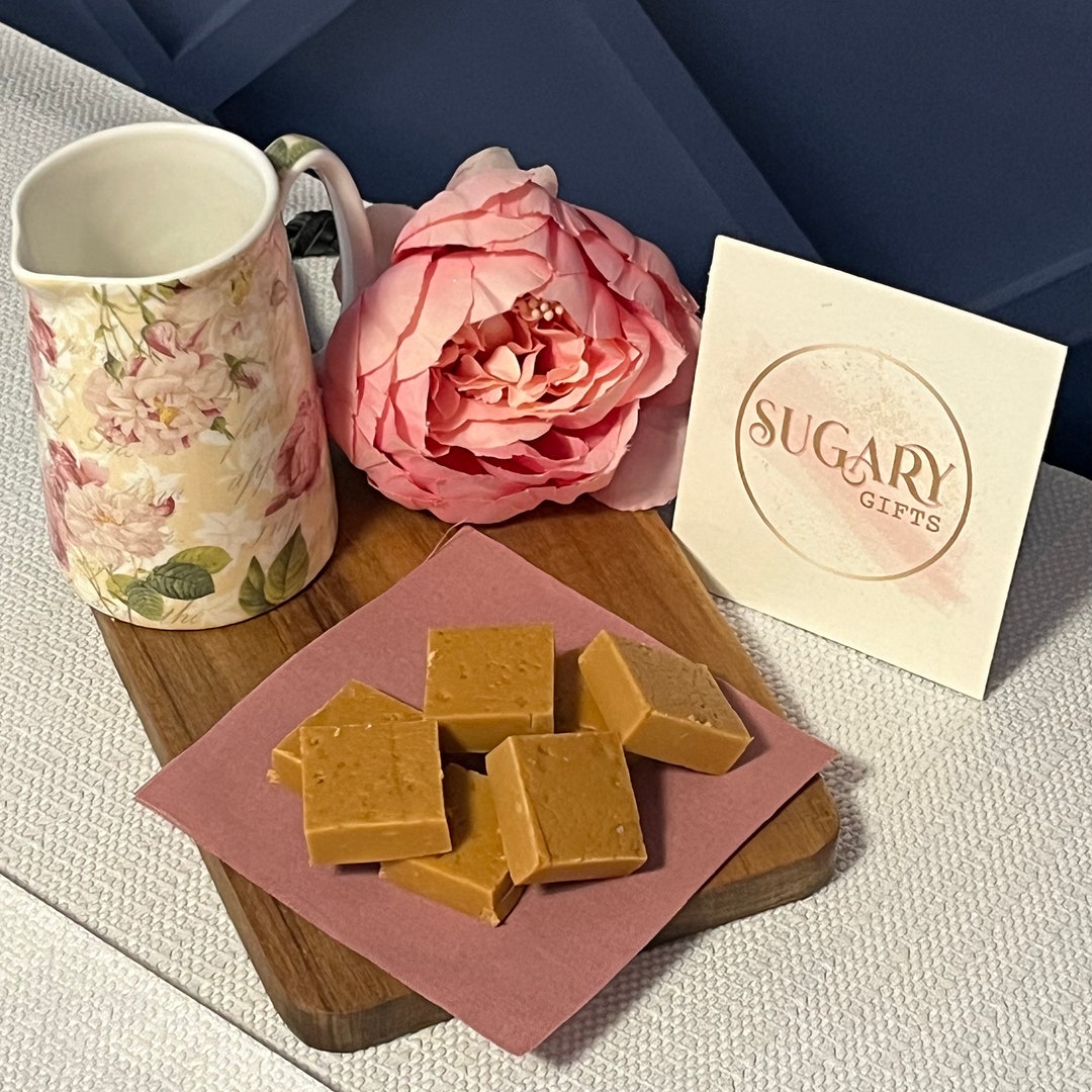 QUICK DISPATCH Salted Caramel Fudge, Handmade, Letterbox Gift