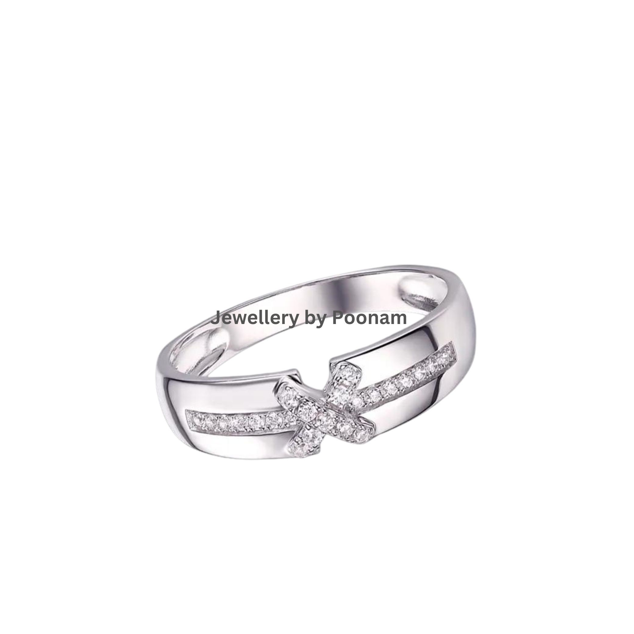 9K, 14K Solid Gold Ring - Real Gold Band - Handmade Jewelry - Jewelry By Poonam | SKU: R-1064