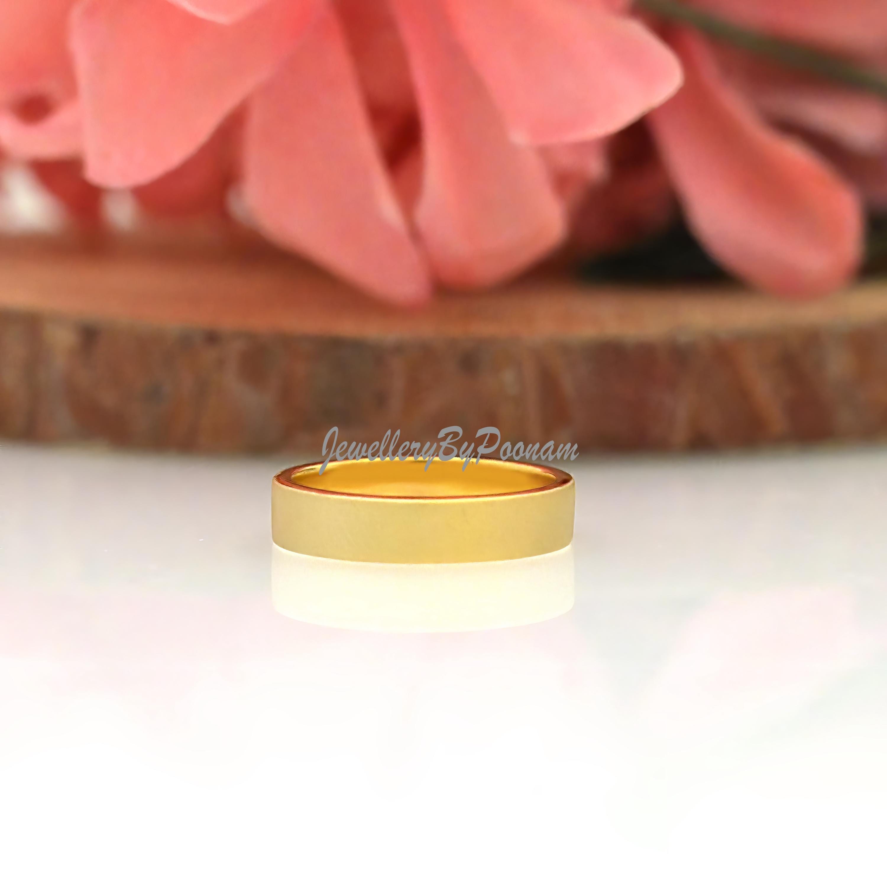 925 Sterling Silver Brush Tungsten Wedding Band Ring - View 4 - Jewelry By Poonam | SKU: PJR2955-SLYG-US-7