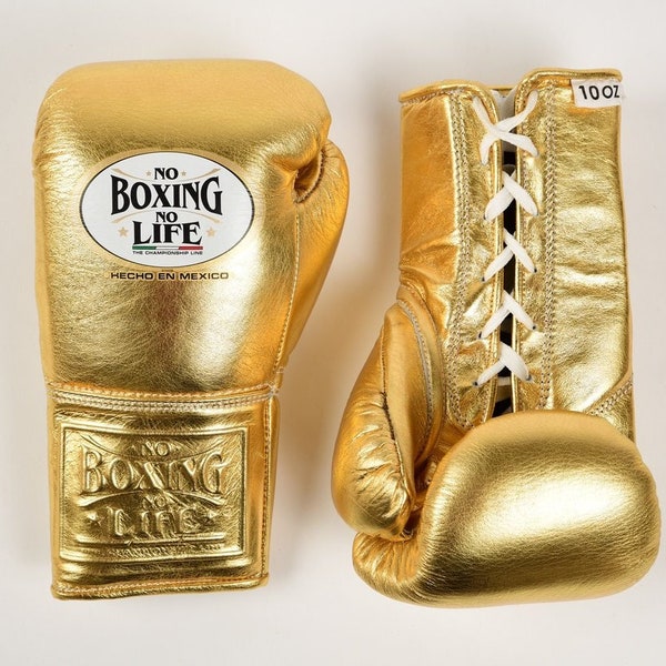 Nieuwe op maat gemaakte No Boxing no Life-handschoenen, 100% echt leer, tevredenheid gegarandeerd