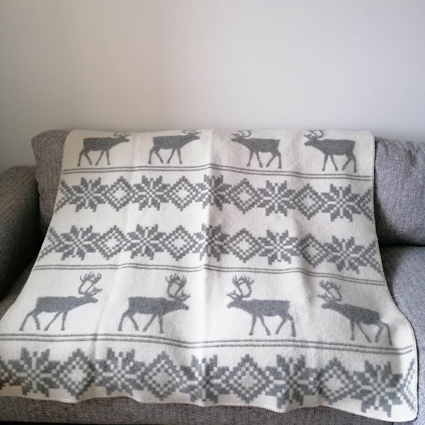Deer Blanket Etsy