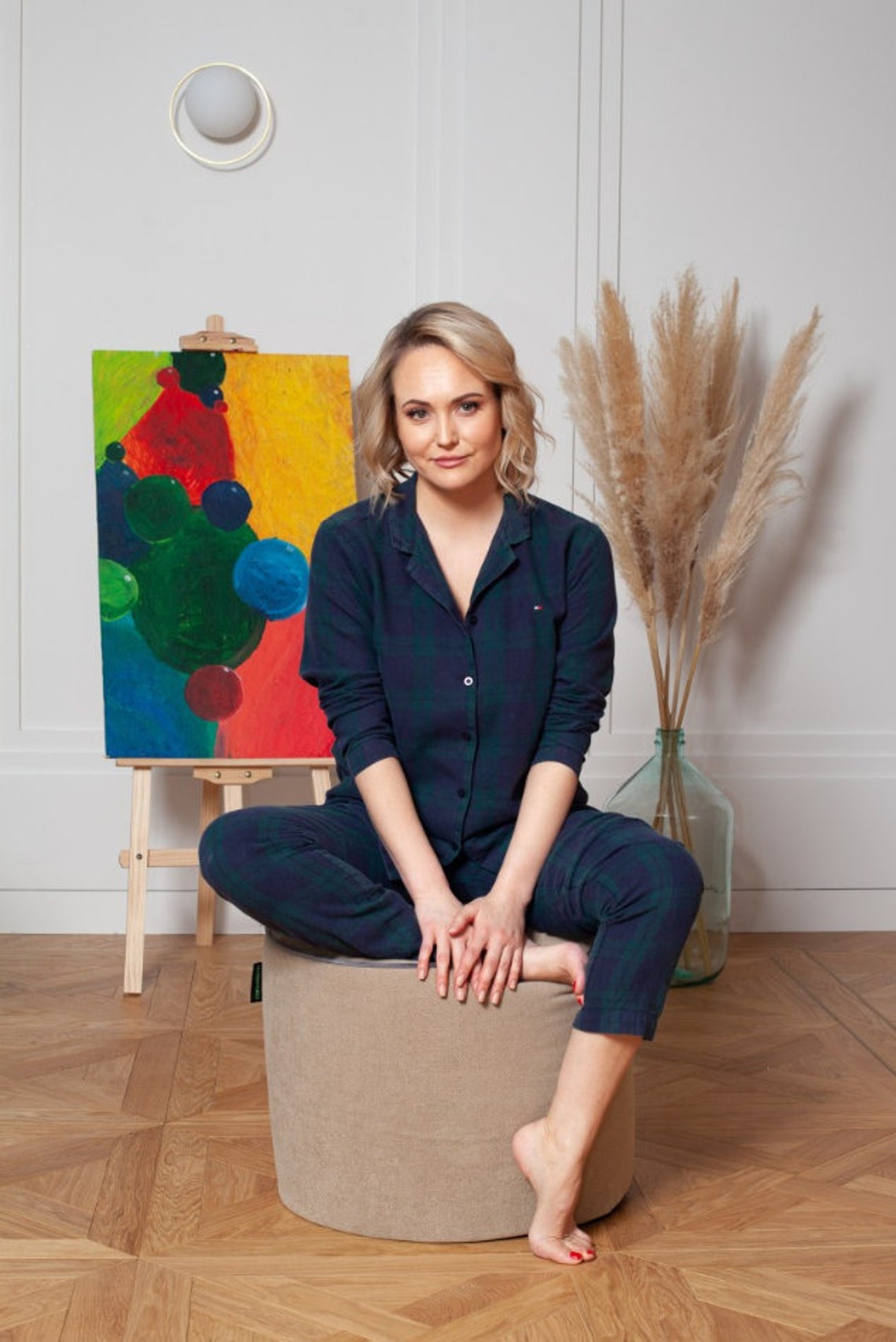 Velvet Ottoman Pouf Cover Velour Foot Stool Grey Foot Rest Etsy