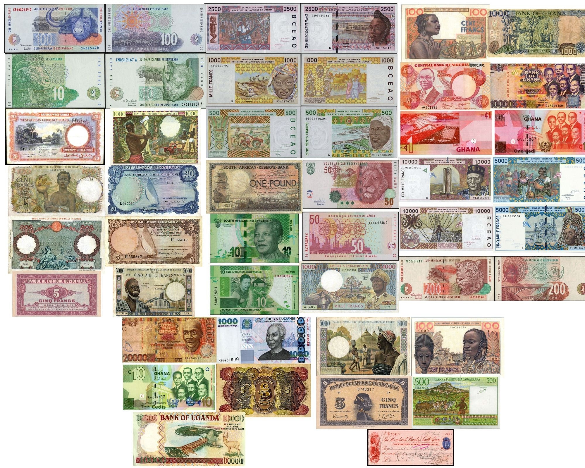 BANKNOTESコレクション③ 19枚 Banknotes - Etsy 日本