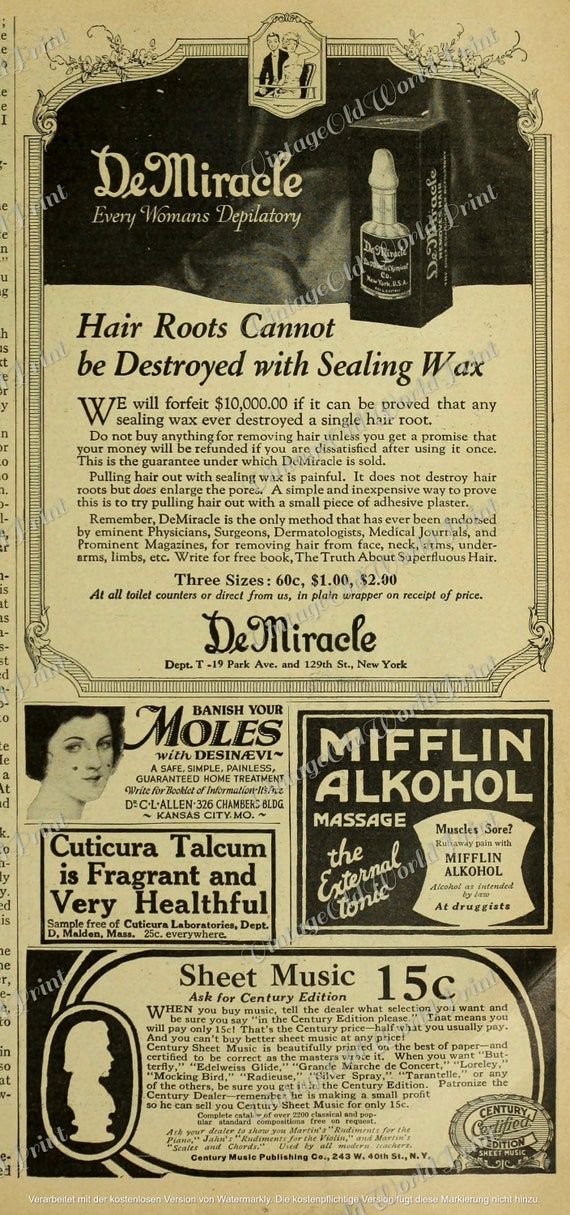 Antique Newspaper Printable Journal Illustration Ads 55 Files