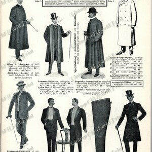 Men's Fashion & Costume Posters 1800s, Gentlemen Digital Download, Printable Junk Journal Ephemera ,Antique clip-art scrapbook supplies