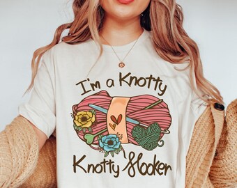 Funny Crochet Shirts, Crocheting Gifts, Knitting Gifts for Mom, Gift for Grandma, Knitting Shirts for Women, Knitter Gifts, Crocheter Outfit