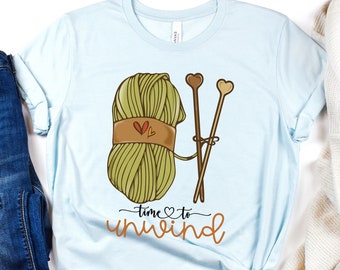 Funny Crochet Shirts, Crocheting Gifts, Knitting Gifts for Mom, Gift for Grandma, Knitting Shirts for Women, Knitter Gifts, Crocheter Outfit