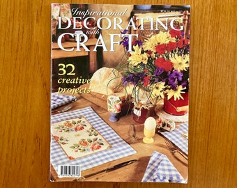 Craft Magazine Inspirational Decorating with Craft. circa 1998, Express Publications