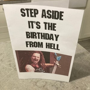Heavy Metal verjaardagskaart - Pantera, Dimebag Darrell