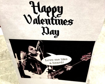 Heavy Metal Valentine's Card - Motorhead, Lemmy Kilmister