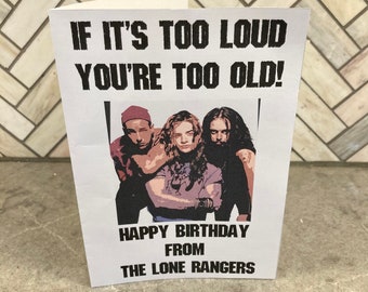 Tarjeta de cumpleaños de heavy metal - Airheads, Adam Sandler, Brendan Fraser, Steve Buscemi