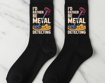 Metal Detecting Socks, Treasure Hunter Gift