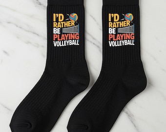 Beachvolleyball-Socken, ich würde eher Liebevolleyball-Geschenk spielen