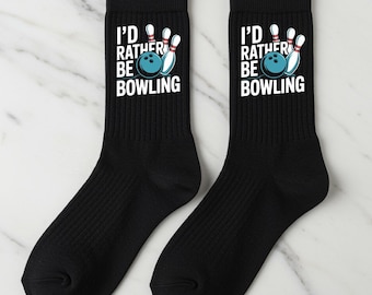 Chaussettes de bowling, cadeau de fantaisie amusant
