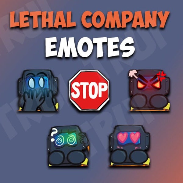 Emotes de Lethal Company pour Twitch, YouTube et Discord