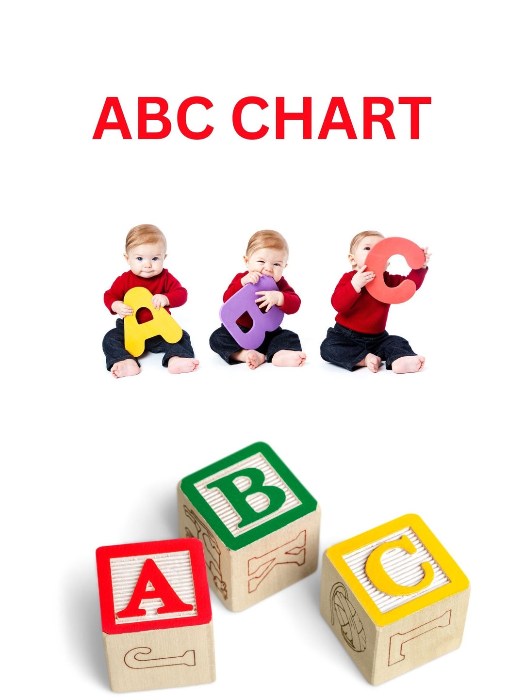 ABC CHART - Etsy