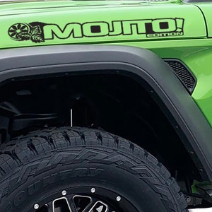 Mojito Edition Hood Decal Set