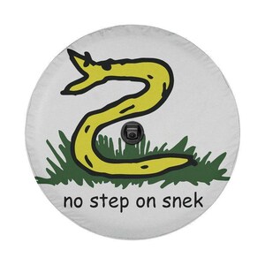 No Step On Snek Tire Cover, Full Color Print (Fits Jeep & Broncos) image 3