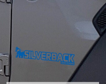 Silverback Edition Vinyl Fender Decal Set Custom Off-road Graphics