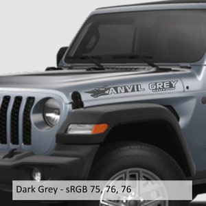 Anvil Grey Edition Side Hood Decal Set
