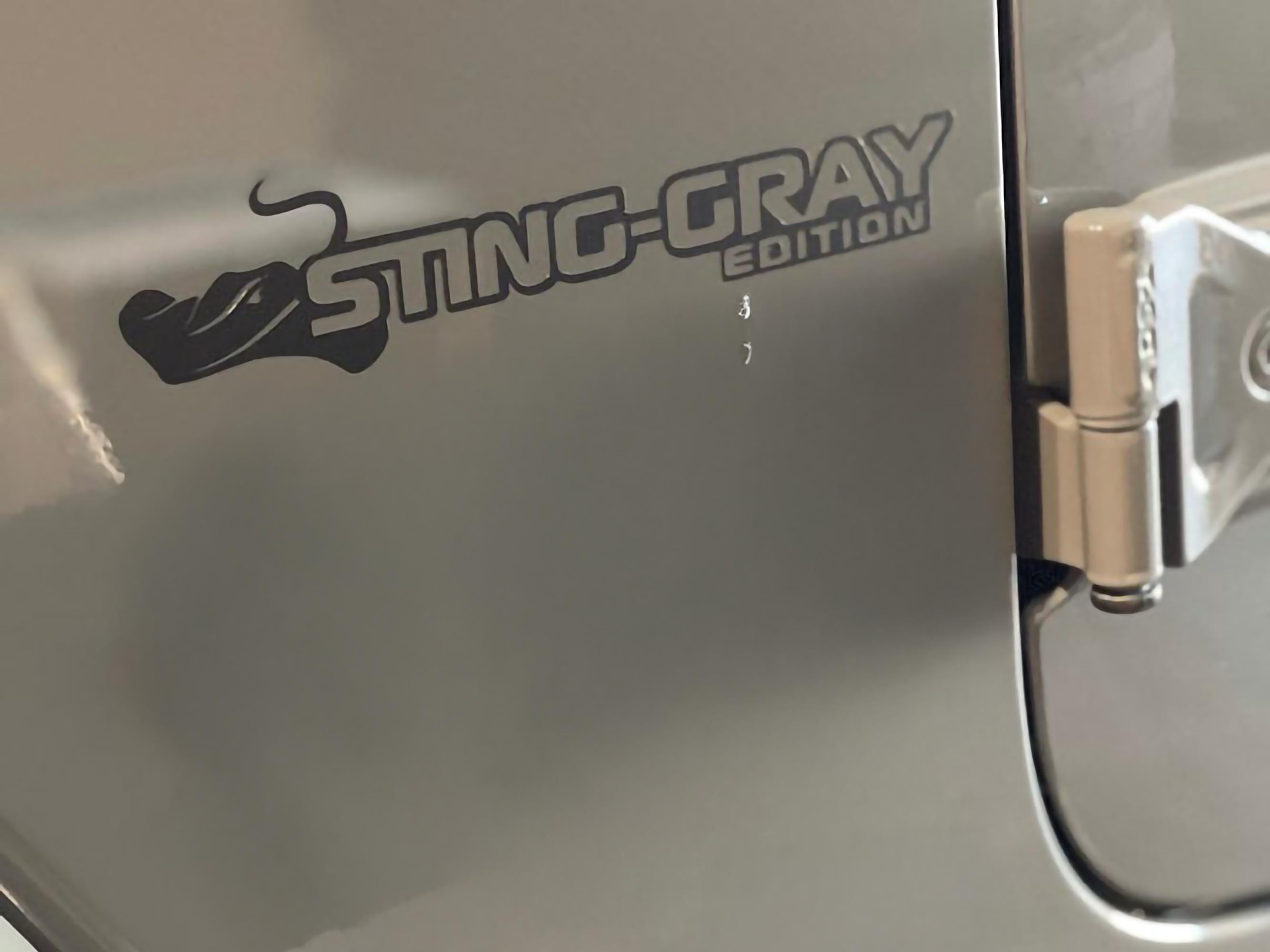 Sting-gray Edition Vinyl Transfer Fender Decals, Custom Off-road