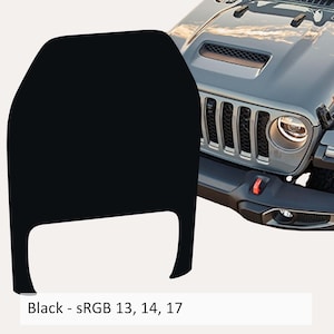 Clawed Foot Blackout Hood Vinyl Hood Decal Set