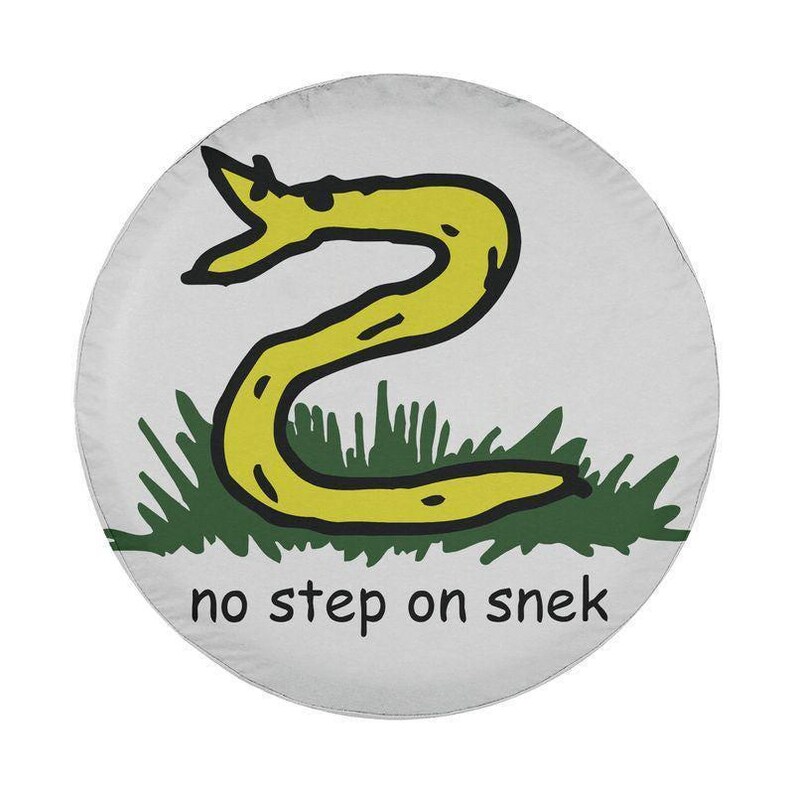 No Step On Snek Tire Cover, Full Color Print (Fits Jeep & Broncos) image 5
